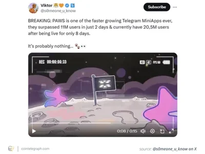 Is the Paws Telegram mini app legit? What you need to know - nft, Cointelegraph, Crypto, kucoin, app, paws, ton, defi, solana