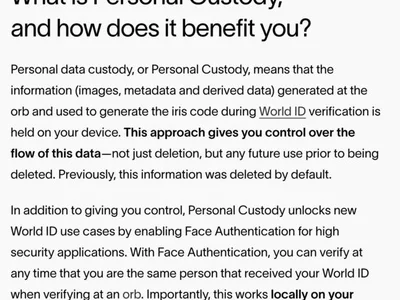 Is World’s biometric ID model a threat to self-sovereignty? - Cointelegraph, ai, Crypto, mpc, wld, data, zero, iris, one, el, world, worldcoin, 2024