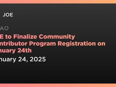 JOE to Finalize Community Contributor Program Registration on January 24th - amm, Coindar, arbitrum, Crypto, joe, avalanche, defi