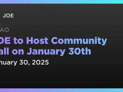 JOE to Host Community Call on January 30th - joe, arbitrum, defi, Coindar, amm, Crypto, avalanche