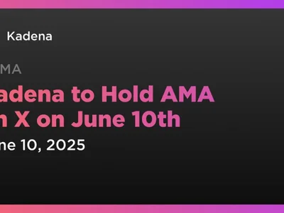 Kadena to Hold AMA on X on June 10th - kda, pay, Coindar, mark, ama, kadena, Crypto