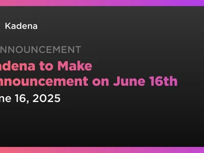 Kadena to Make Announcement on June 16th - Crypto, Coindar, kadena, kda