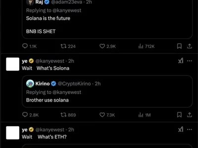 Kanye West claims he’ll launch ‘Swasticoin’ token next week in erratic crypto posts - token, ca, ethereum, launch, one, The Block, Crypto, ye, three