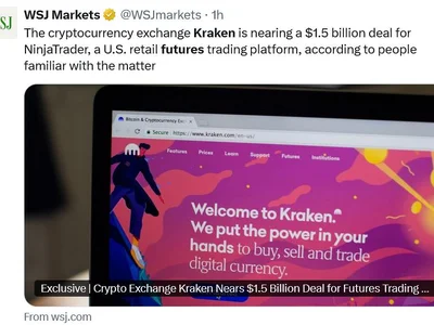 Kraken nears $1.5B deal allowing it to offer US crypto futures: Report - Cointelegraph, america, 2024, one, Crypto, crypto, donald trump