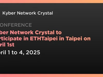 Kyber Network Crystal to Participate in ETHTaipei in Taipei on April 1st - knc, avalanche, kyber network crystal, Crypto, polygon, Coindar, amm, ethereum, defi, amp