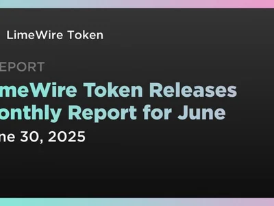 LimeWire Token Releases Monthly Report for June - Coindar, Crypto, nft, lmwr, token, limewire