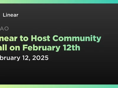 Linear to Host Community Call on February 12th - linear, Crypto, defi, lina, Coindar