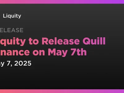 Liquity to Release Quill Finance on May 7th - liquity, quill, Coindar, lqty, eth, lusd, wsteth, Crypto