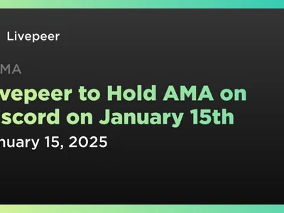 Livepeer to Hold AMA on Discord on January 15th - lpt, Crypto, ama, ethereum, Coindar, livepeer