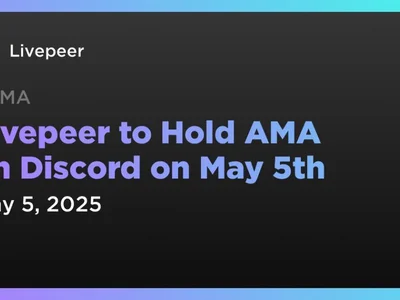 Livepeer to Hold AMA on Discord on May 5th - livepeer, Coindar, ethereum, ama, Crypto, lpt