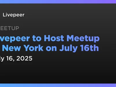 Livepeer to Host Meetup in New York on July 16th - Coindar, livepeer, lpt, nyc, ai, ethereum, Crypto