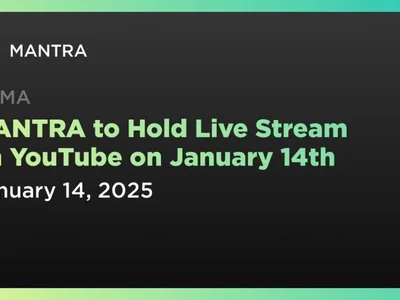 MANTRA to Hold Live Stream on YouTube on January 14th - 2024, Crypto, four, mantra, node, om, Coindar