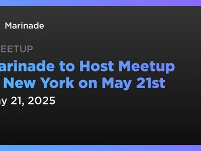 Marinade to Host Meetup in New York on May 21st - marinade, Crypto, dao, nyc, mnde, sol, Coindar, solana