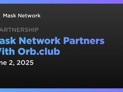Mask Network Partners With Orb.club - mask, gitcoin, Crypto, Coindar, mask network, one