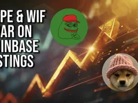 Memecoins Fly as Coinbase Lists PEPE and WIF - wif, pepe