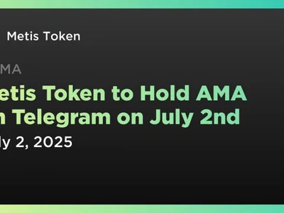 Metis Token to Hold AMA on Telegram on July 2nd - ethereum, ama, Coindar, Crypto, token, metis