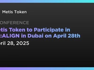 Metis Token to Participate in RE:ALIGN in Dubai on April 28th - token, Coindar, Crypto, metis, ethereum