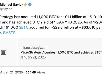 MicroStrategy bought 11K BTC the week before Trump’s inauguration - btc, donald trump, Crypto, america, x, trump, Cointelegraph, bitcoin