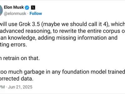 Musk wants Grok AI to ‘rewrite the entire corpus of human knowledge’ - ai, Cointelegraph, grok, model, musk, Crypto