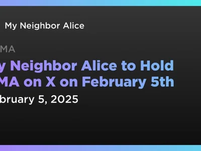 My Neighbor Alice to Hold AMA on X on February 5th - defi, game, Coindar, Crypto, ama, alice