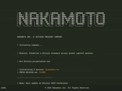 Nakamoto Holdings merges with KindlyMD to build Bitcoin treasury - Cointelegraph, bitcoin, btc, Crypto, donald trump