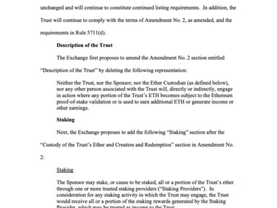 Nasdaq files application to add staking for BlackRock iShares ETH ETF - eth, strong, sec, may, Crypto, ethereum, Cointelegraph
