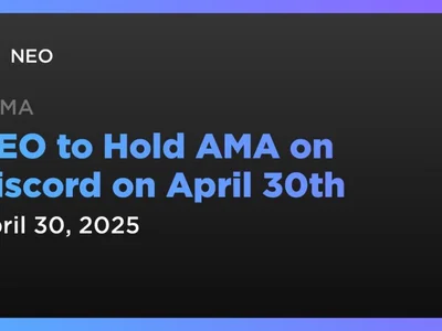 NEO to Hold AMA on Discord on April 30th - neo, ama, ethereum, gas, Crypto, one, Coindar, second, smart