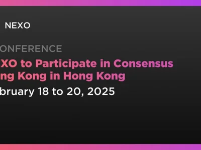 NEXO to Participate in Consensus Hong Kong in Hong Kong - kong, token, nexo, Crypto, Coindar, ethereum