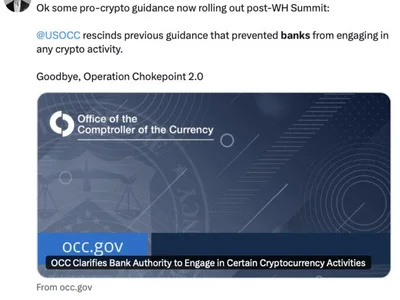 OCC lays out crypto banking after Trump vows to end Operation Chokepoint 2.0 - Cointelegraph, occ, donald trump, crypto, senate, 2024, Crypto, trump