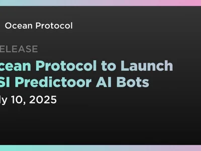 Ocean Protocol to Launch ASI Predictoor AI Bots - ocean, Coindar, data, ai, ethereum, Crypto, ocean protocol