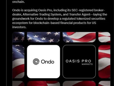 Ondo Finance acquires SEC-registered broker-dealer, eyes tokenized securities - Crypto, sec, Cointelegraph, oasis, second, pro, donald trump, ondo