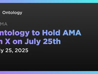 Ontology to Hold AMA on X on July 25th - ont, Coindar, Crypto, token, ontology