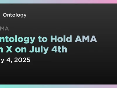 Ontology to Hold AMA on X on July 4th - token, web3, ont, ontology, Coindar, Crypto, ama, new