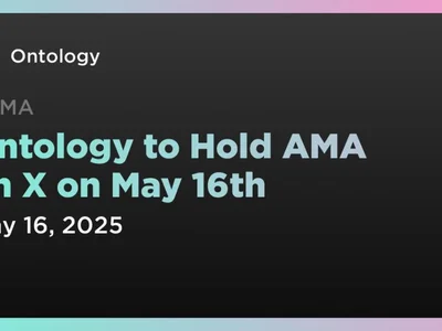 Ontology to Hold AMA on X on May 16th - ama, ontology, Crypto, zero, token, ont, Coindar