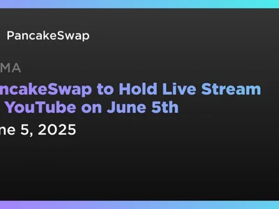 PancakeSwap to Hold Live Stream on YouTube on June 5th - ama, amm, pancakeswap, Coindar, Crypto, infinity, defi