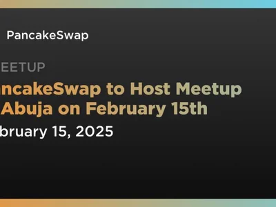 PancakeSwap to Host Meetup in Abuja on February 15th - pancakeswap, Coindar, amm, cake, Crypto