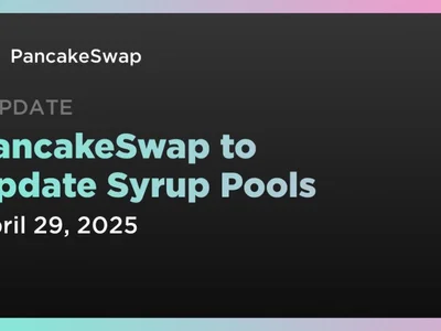 PancakeSwap to Update Syrup Pools - amm, Crypto, ten, pancakeswap, Coindar, april