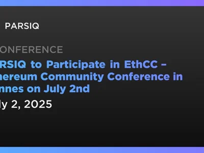 PARSIQ to Participate in EthCC – Ethereum Community Conference in Cannes on July 2nd - arbitrum, Crypto, prq, one, dia, parsiq, Coindar, 00