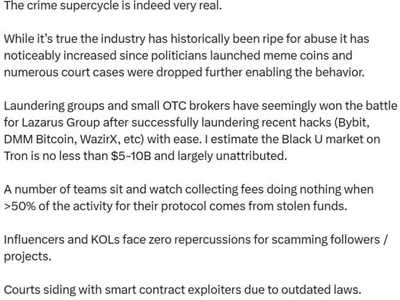Politicians’ memecoins, dropped court cases fuel crypto ‘crime supercycle’ - hacken, may, april, second, donald trump, zero, million, Cointelegraph, Crypto, crypto