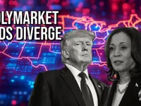 Polymarket U.S. Election Odds Diverge Sharply from Traditional Polls - single