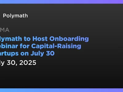 Polymath to Host Onboarding Webinar for Capital-Raising Startups on July 30 - zoom, Coindar, Crypto, polymath