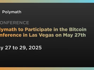 Polymath to Participate in the Bitcoin Conference in Las Vegas on May 27th - Coindar, polymesh, vegas, polymath, Crypto