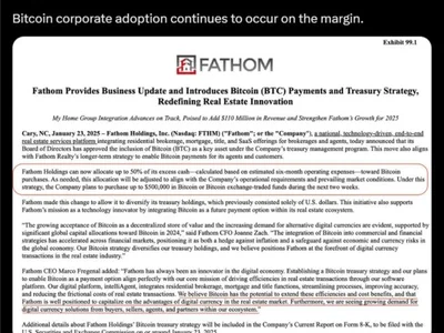 Real estate firm Fathom can now add Bitcoin to its balance sheet - meta, Cointelegraph, fathom, btc, 2024, etf, Crypto, bitcoin