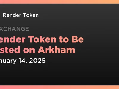 Render Token to Be Listed on Arkham - token, Crypto, rndr, Coindar, ethereum