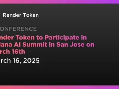 Render Token to Participate in Solana AI Summit in San Jose on March 16th - Crypto, ethereum, rndr, Coindar, token, render