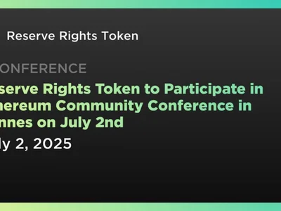 Reserve Rights Token to Participate in Ethereum Community Conference in Cannes on July 2nd - token, rsr, dtf, defi, Crypto, Coindar