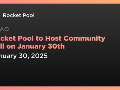 Rocket Pool to Host Community Call on January 30th - pool, eth, rpl, Crypto, rocket pool, ethereum, Coindar