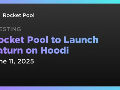 Rocket Pool to Launch Saturn on Hoodi - rocket pool, eth, pool, ethereum, Crypto, Coindar, rpl