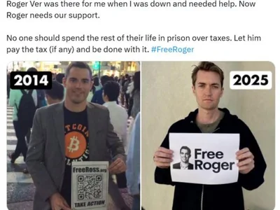  Ross Ulbricht calls for ‘Bitcoin Jesus’ Roger Ver to be freed next  - trump, bitcoin, Crypto, roger, donald trump, Cointelegraph