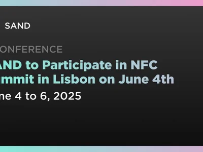 SAND to Participate in NFC Summit in Lisbon on June 4th - nft, Coindar, Crypto, ethereum, world, sand